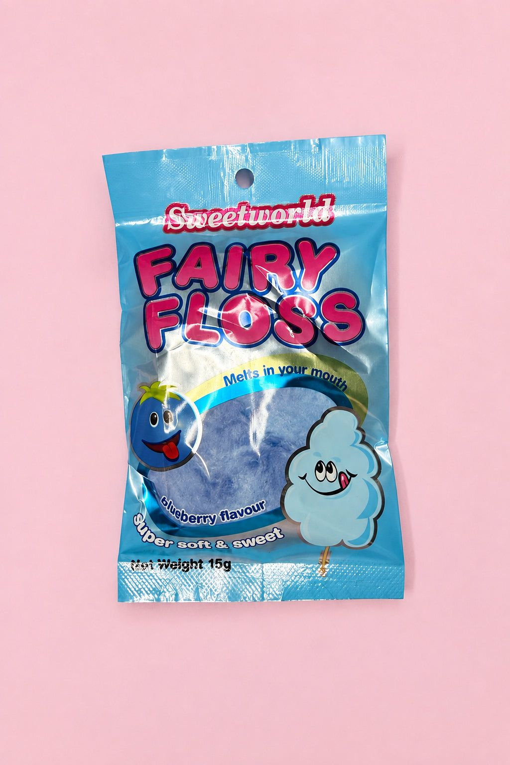 Sweet World Fairy Floss - Blueberry